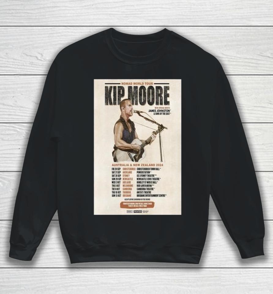 Kip Moore Australia And New Zealand Tour 2024 Sweatshirt