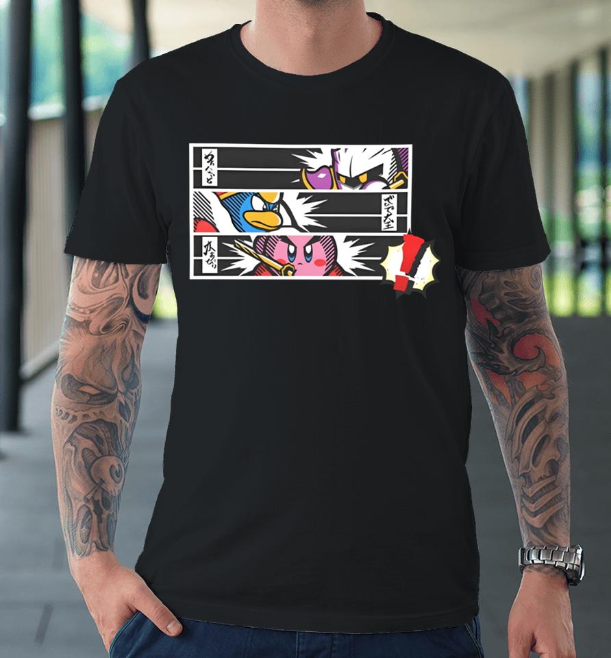 Kirby Informer The Pink Samurai Premium T-Shirt