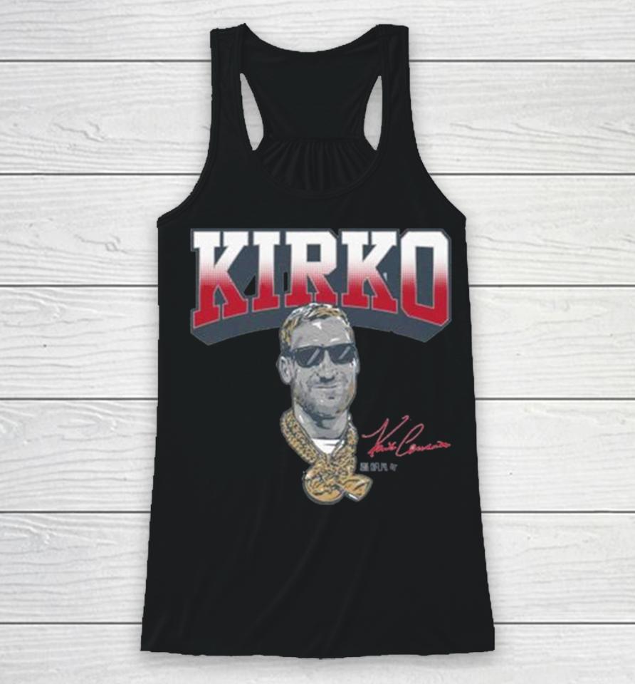 Kirk Cousins Kirko Chainz Atl Signature Racerback Tank