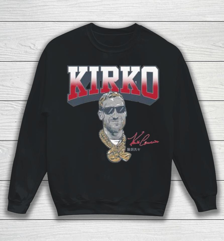 Kirk Cousins Kirko Chainz Atl Signature Sweatshirt