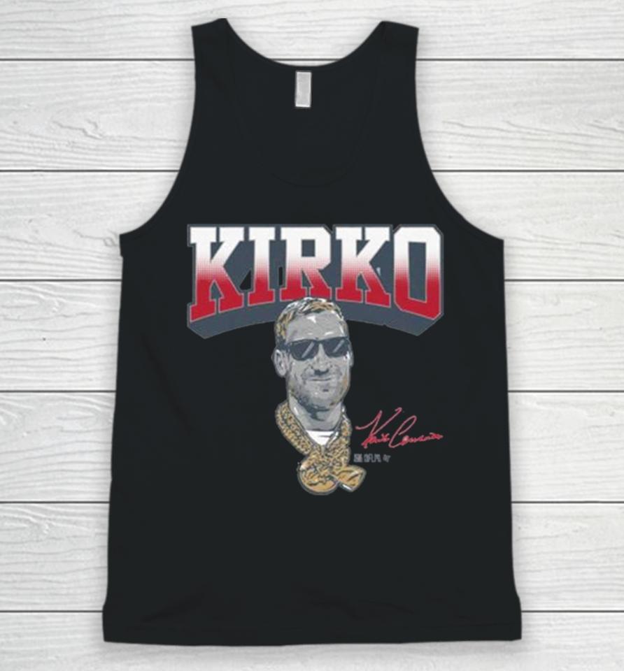 Kirk Cousins Kirko Chainz Atl Signature Unisex Tank Top