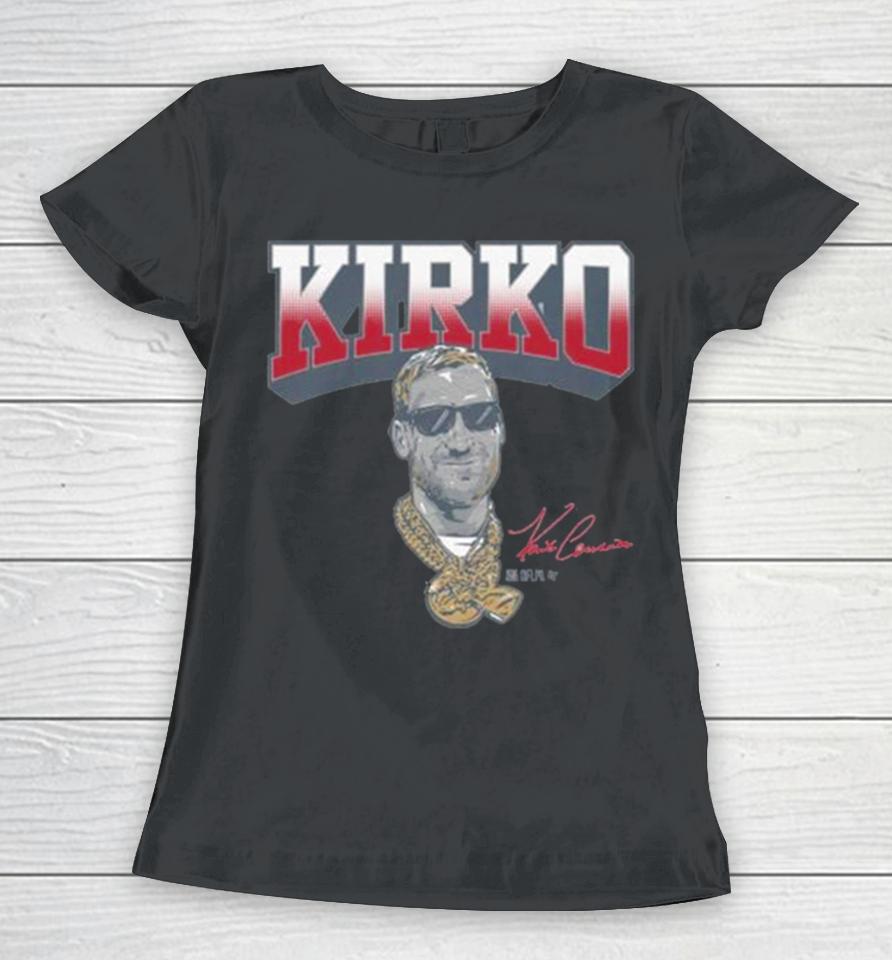 Kirk Cousins Kirko Chainz Atl Signature Women T-Shirt