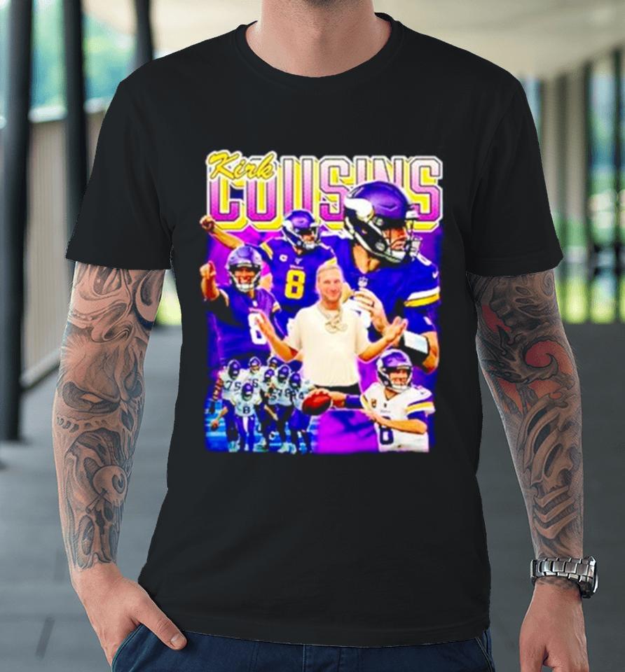 Kirk Cousins Nfl Vikings Football Premium T-Shirt