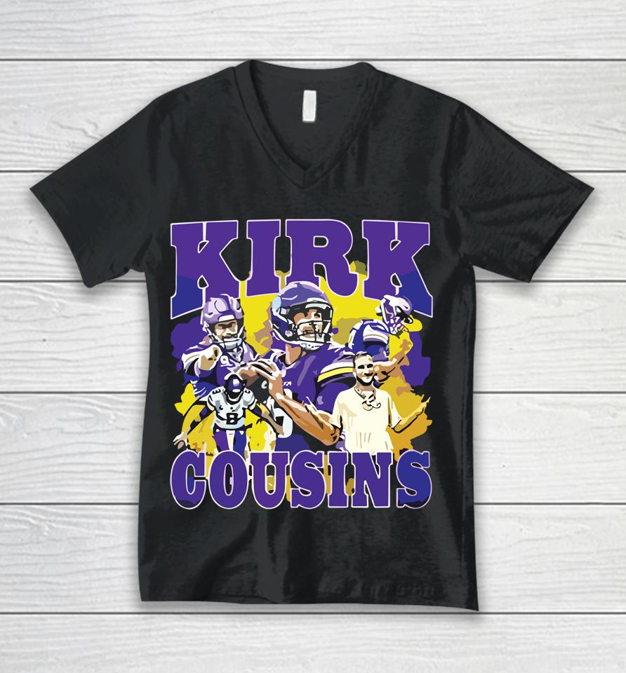 Kirk Cousins Unisex V-Neck T-Shirt