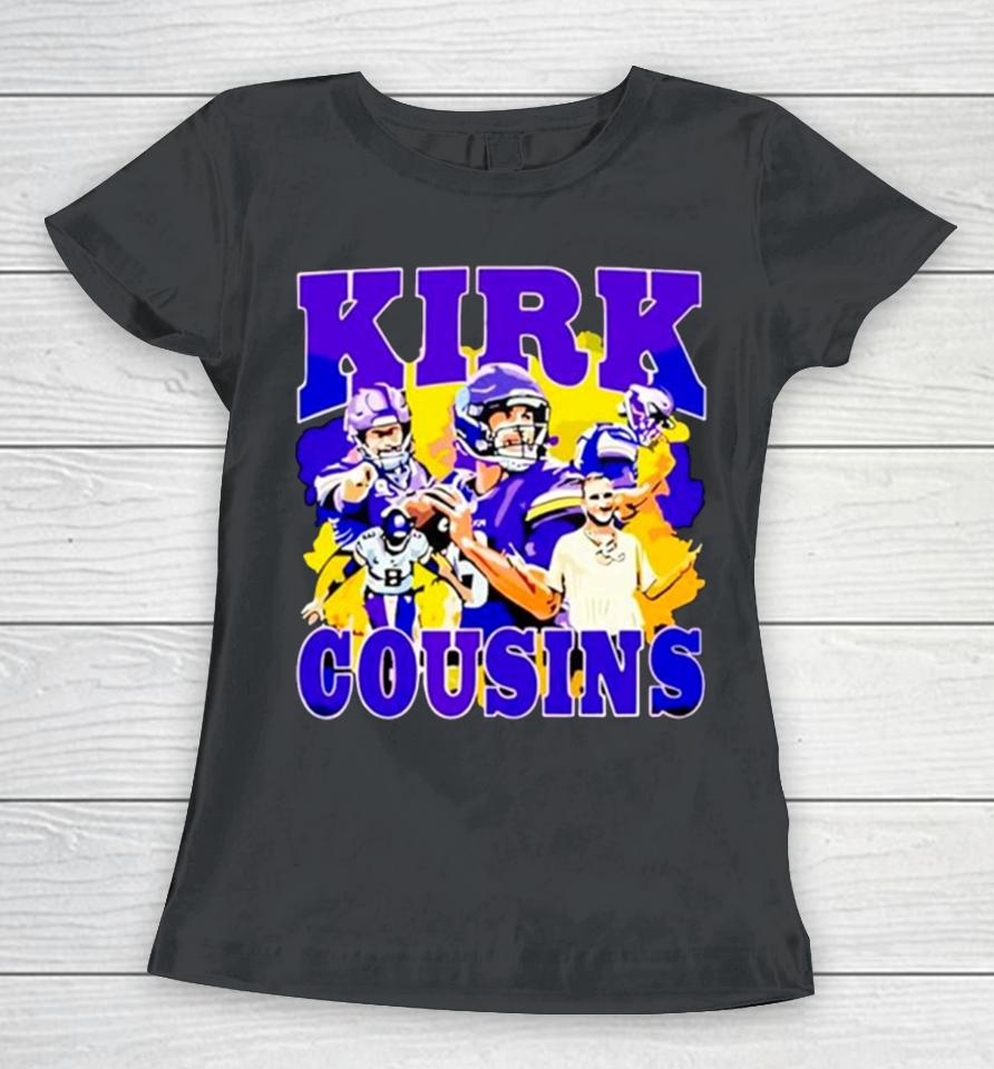 Kirk Cousins Vikings Football Women T-Shirt