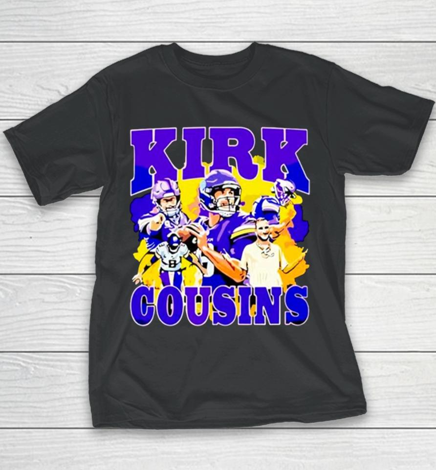 Kirk Cousins Vikings Football Youth T-Shirt