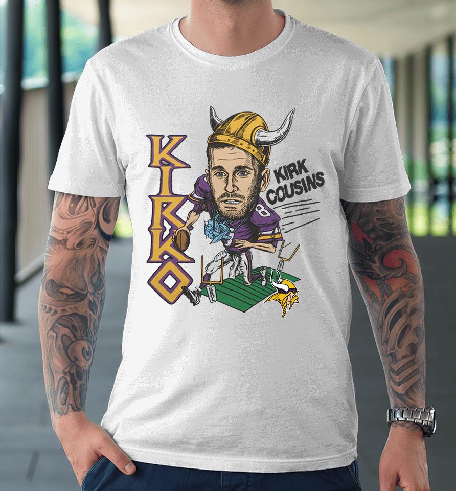 Kirk Cousins Vikings Homage Premium T-Shirt