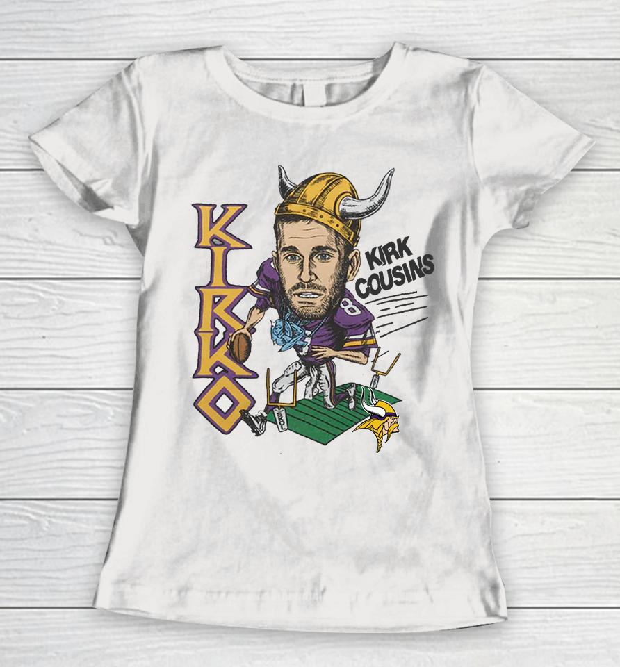 Kirk Cousins Vikings Homage Women T-Shirt
