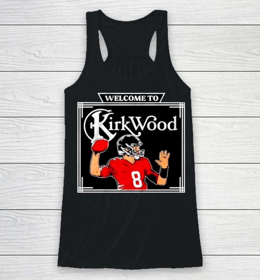 Kirk Cousins Welcome To Kirkwood Racerback Tank