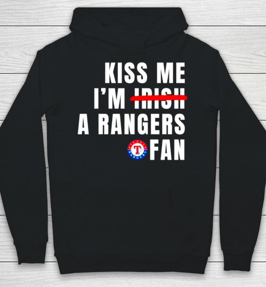 Kiss Me I’m A Rangers Fan Hoodie