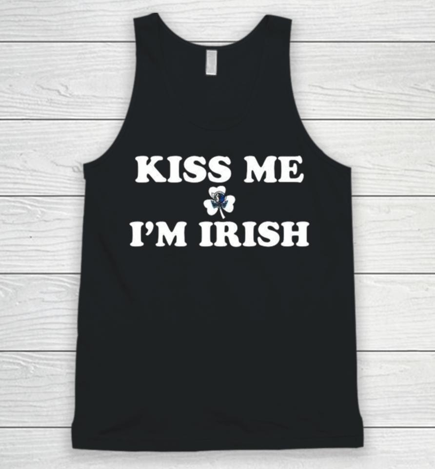 Kiss Me I’m Irish Dallas Mavericks St Patrick’s Day Unisex Tank Top