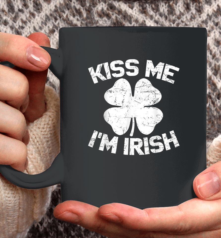 Kiss Me I'm Irish Happy St Saint Patrick Day Gift Coffee Mug
