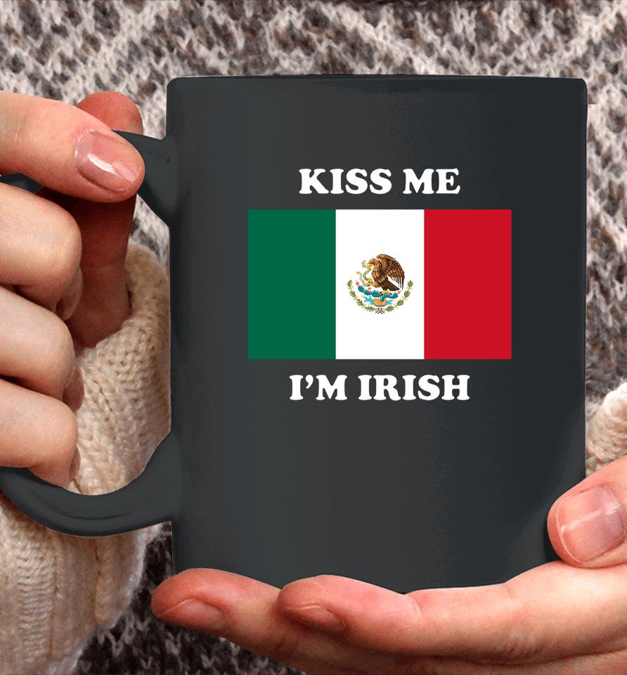 Kiss Me I'm Irish Coffee Mug