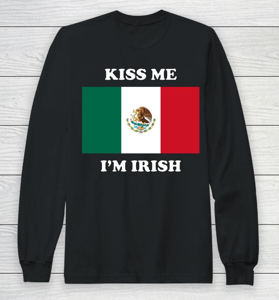 Kiss Me I'm Irish Long Sleeve T-Shirt