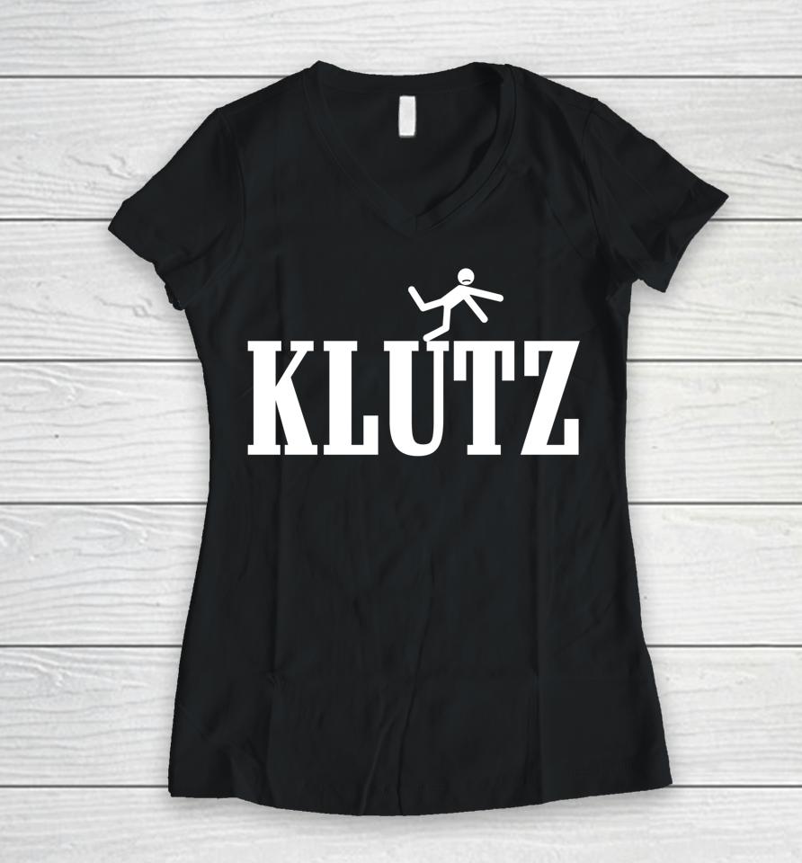 Klutz Women V-Neck T-Shirt