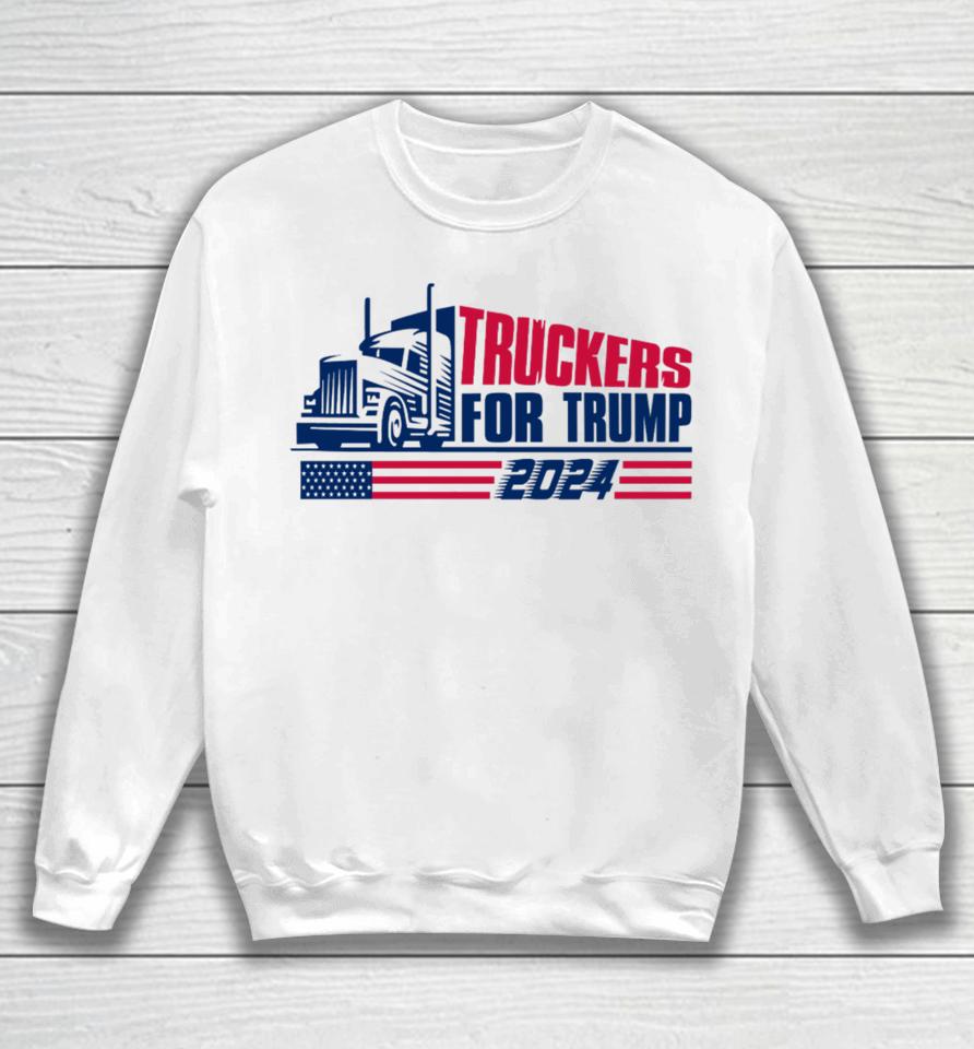 Kneeknocker Truckers For Trump 2024 Sweatshirt