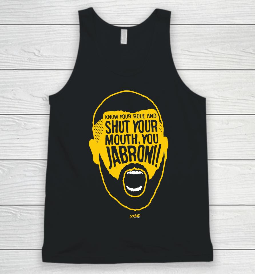 Know Your Role Jabroni Unisex Tank Top