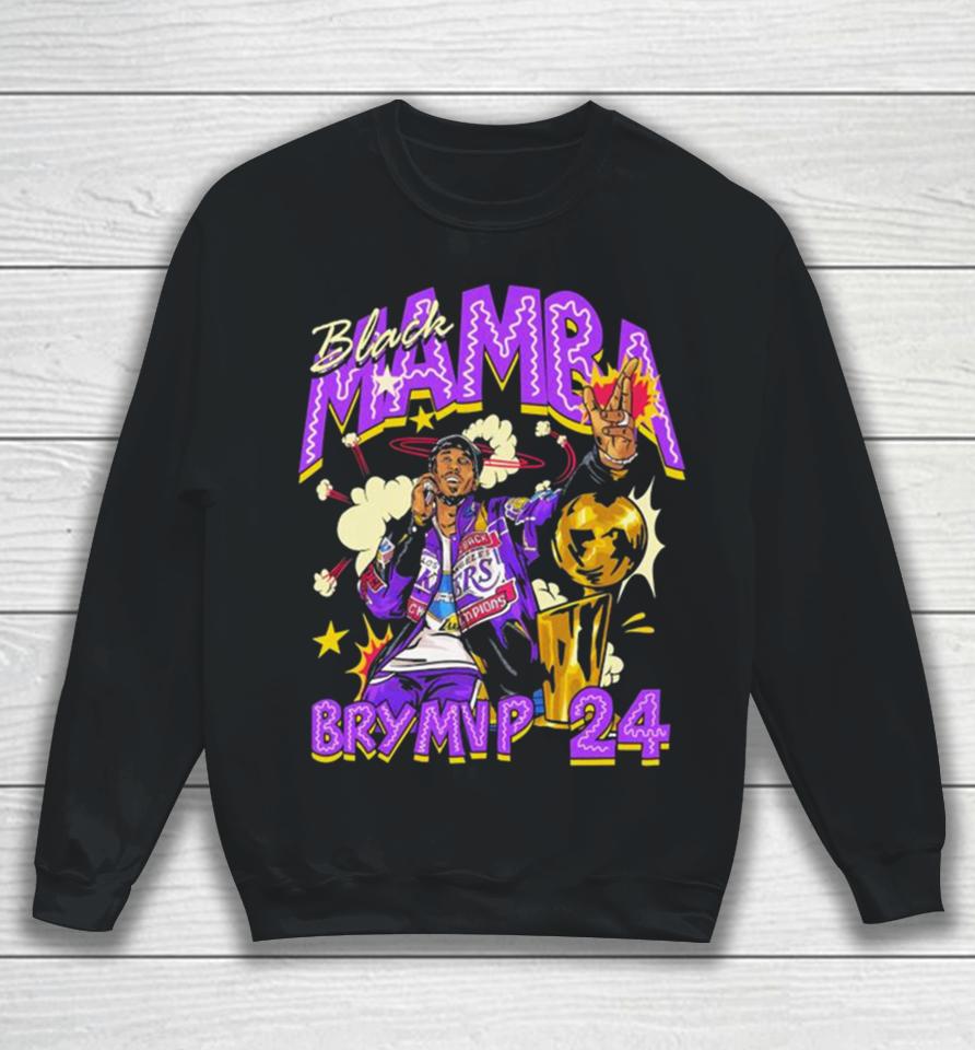 Kobe Bryant Black Mamba Bry Mvp 24 Sweatshirt