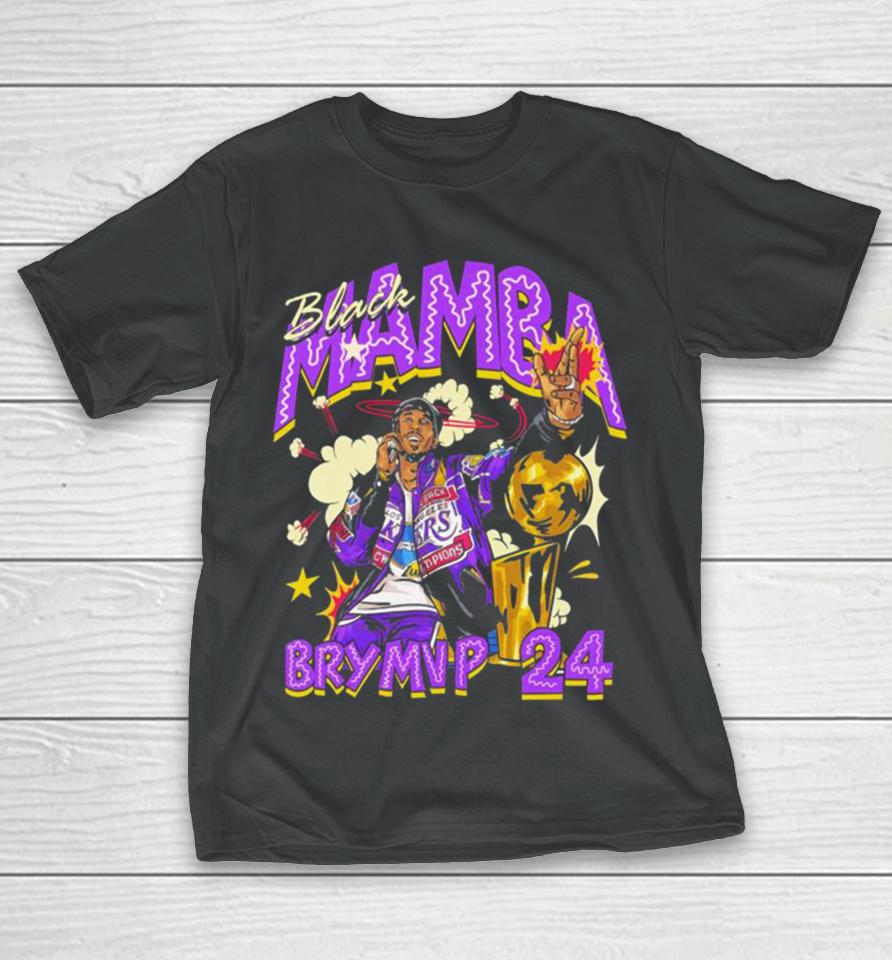 Kobe Bryant Black Mamba Bry Mvp 24 T-Shirt