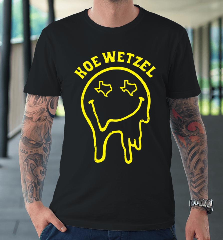Koe Wetzel Merch Droopy Smiley Premium T-Shirt
