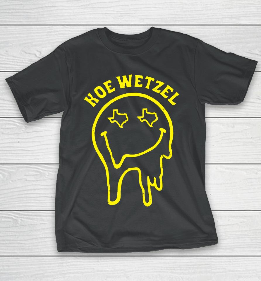 Koe Wetzel Merch Droopy Smiley T-Shirt
