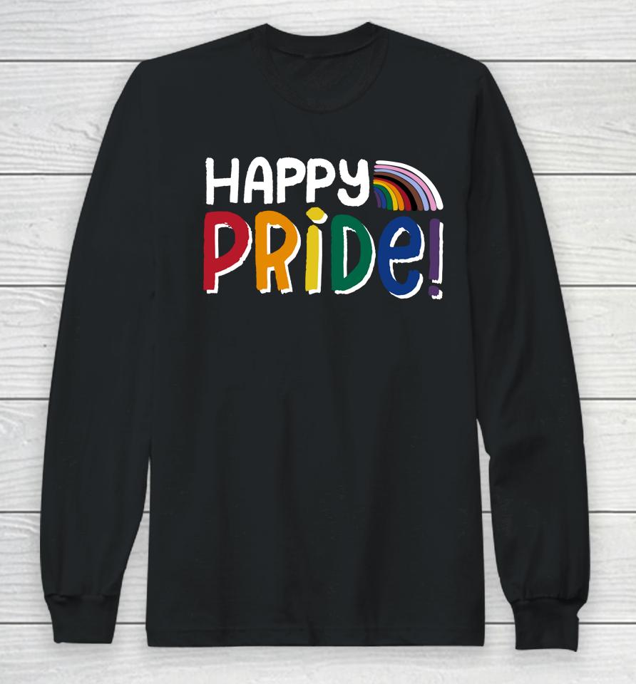 Kohl's Carter's Pride Happy Pride Long Sleeve T-Shirt