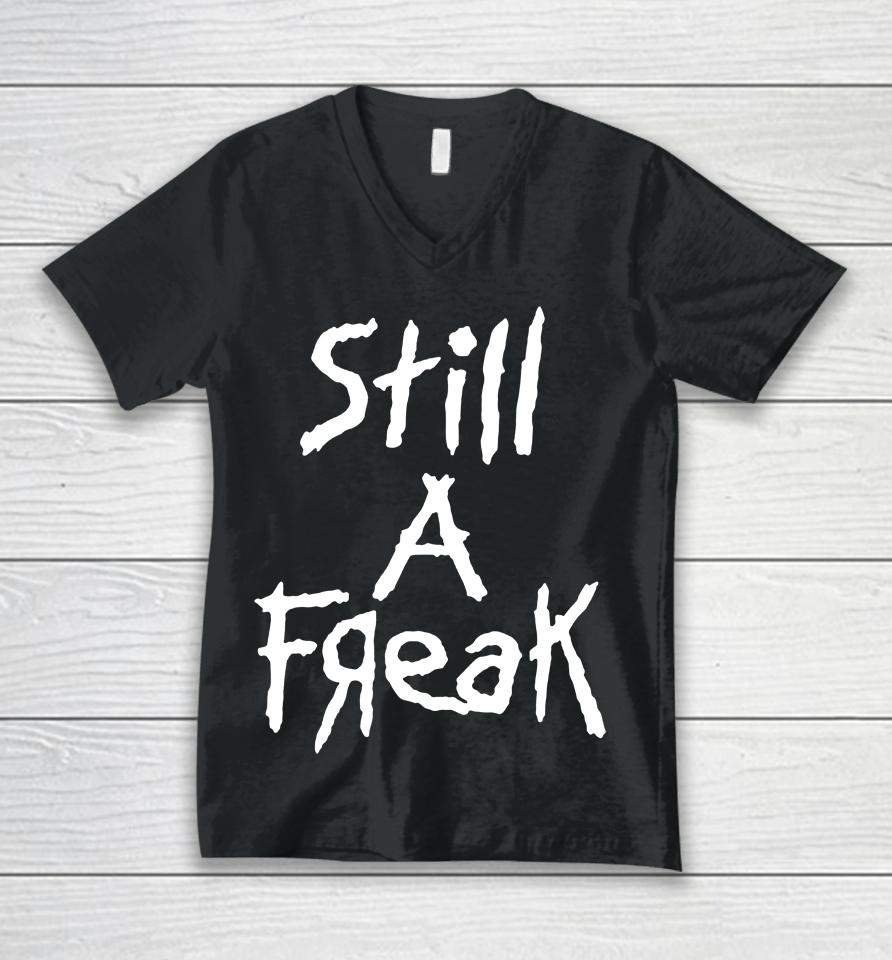 Korn Merch Store Still A Freak Unisex V-Neck T-Shirt