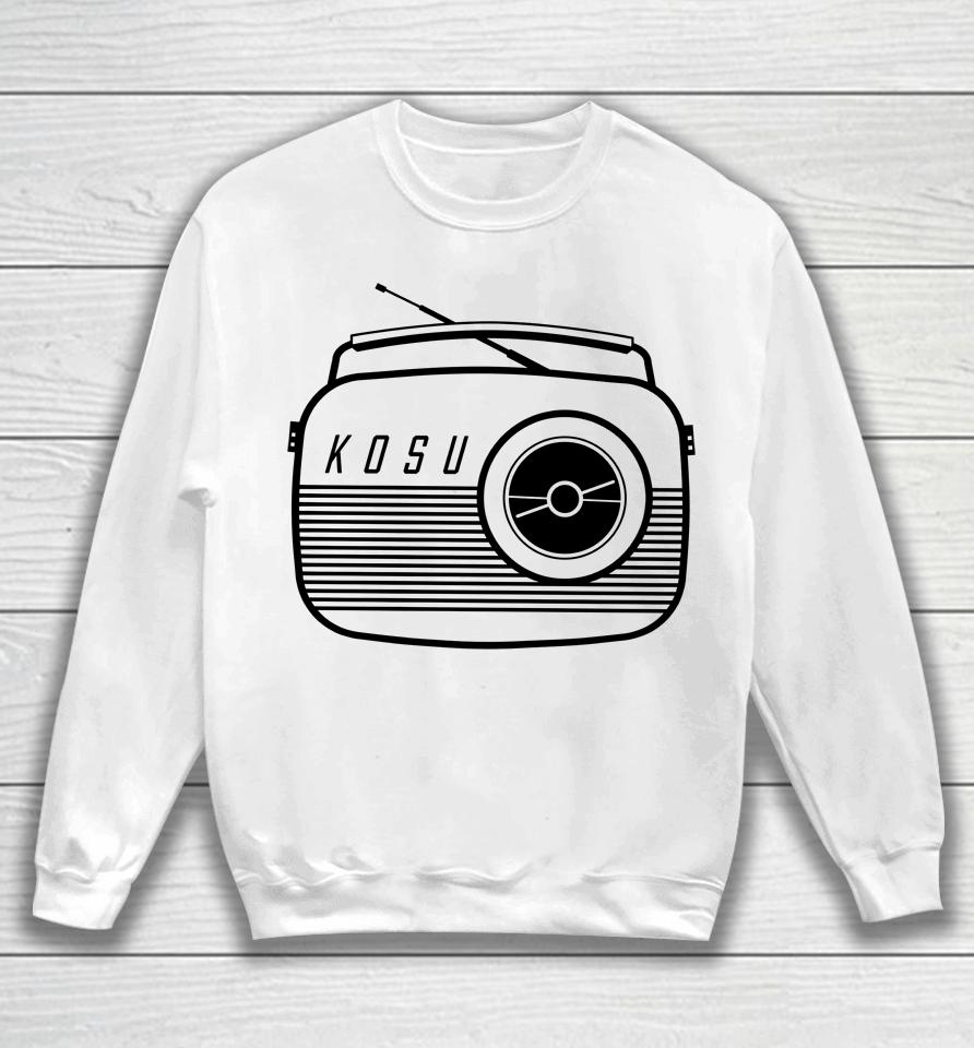 Kosu Radio Edition Limited White Sweatshirt