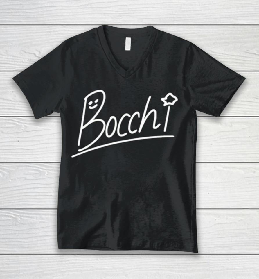 Kuro Vshojo Bocchi Unisex V-Neck T-Shirt