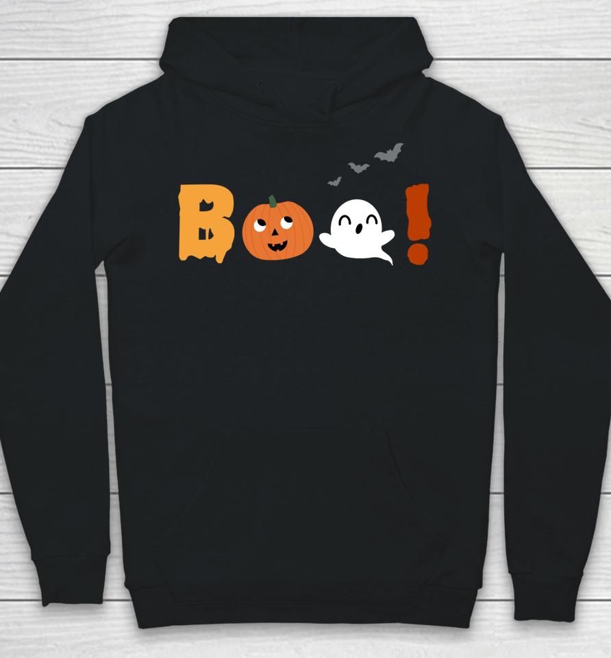 Kwai Halloween Boo Pumpkin And Ghost Hoodie