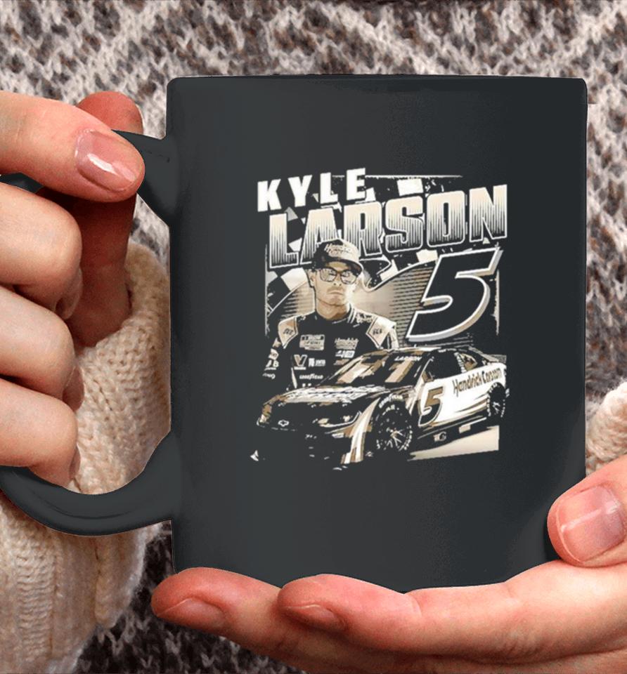 Kyle Larson Hendrick Motorsports Team Collection Black Burnout Coffee Mug