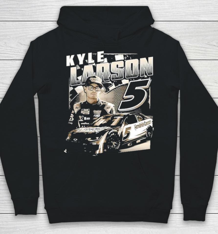 Kyle Larson Hendrick Motorsports Team Collection Black Burnout Hoodie