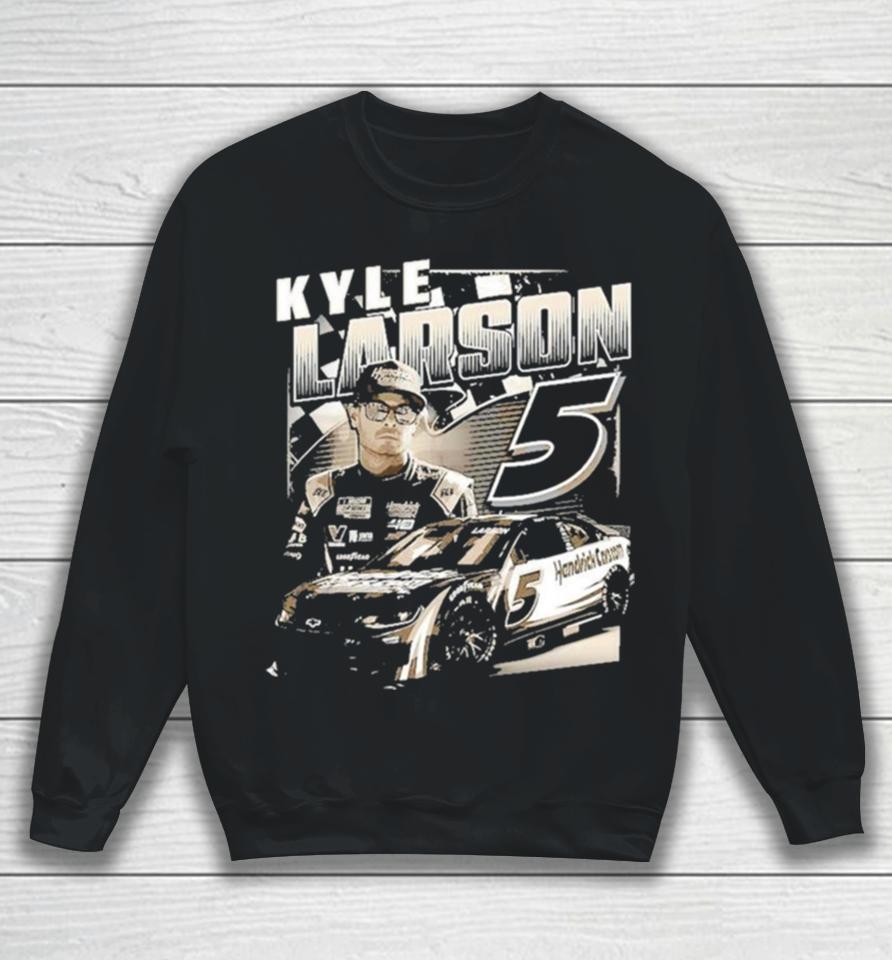 Kyle Larson Hendrick Motorsports Team Collection Black Burnout Sweatshirt