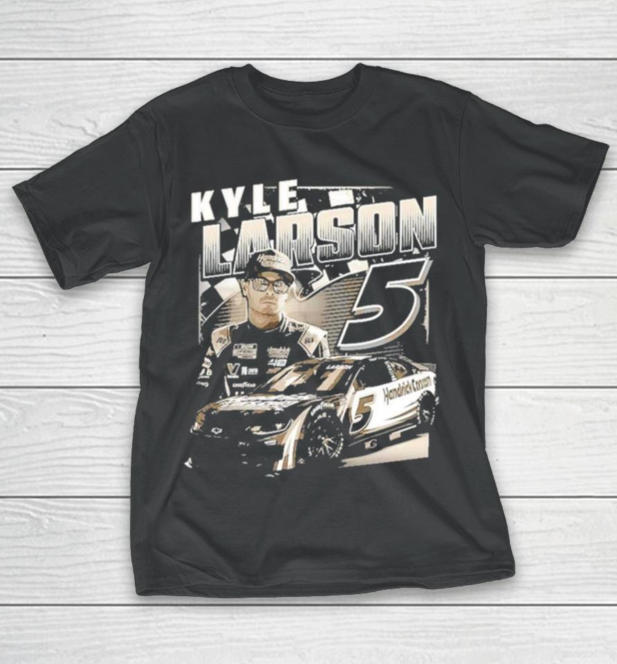 Kyle Larson Hendrick Motorsports Team Collection Black Burnout T-Shirt