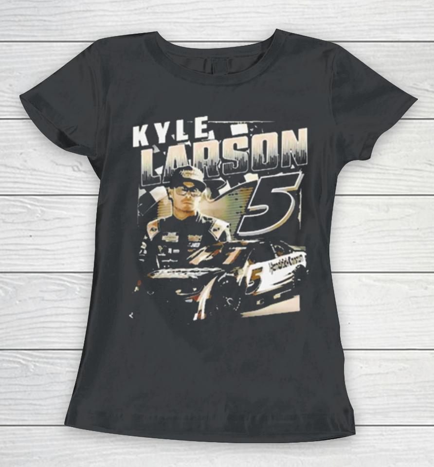 Kyle Larson Hendrick Motorsports Team Collection Burnout Women T-Shirt
