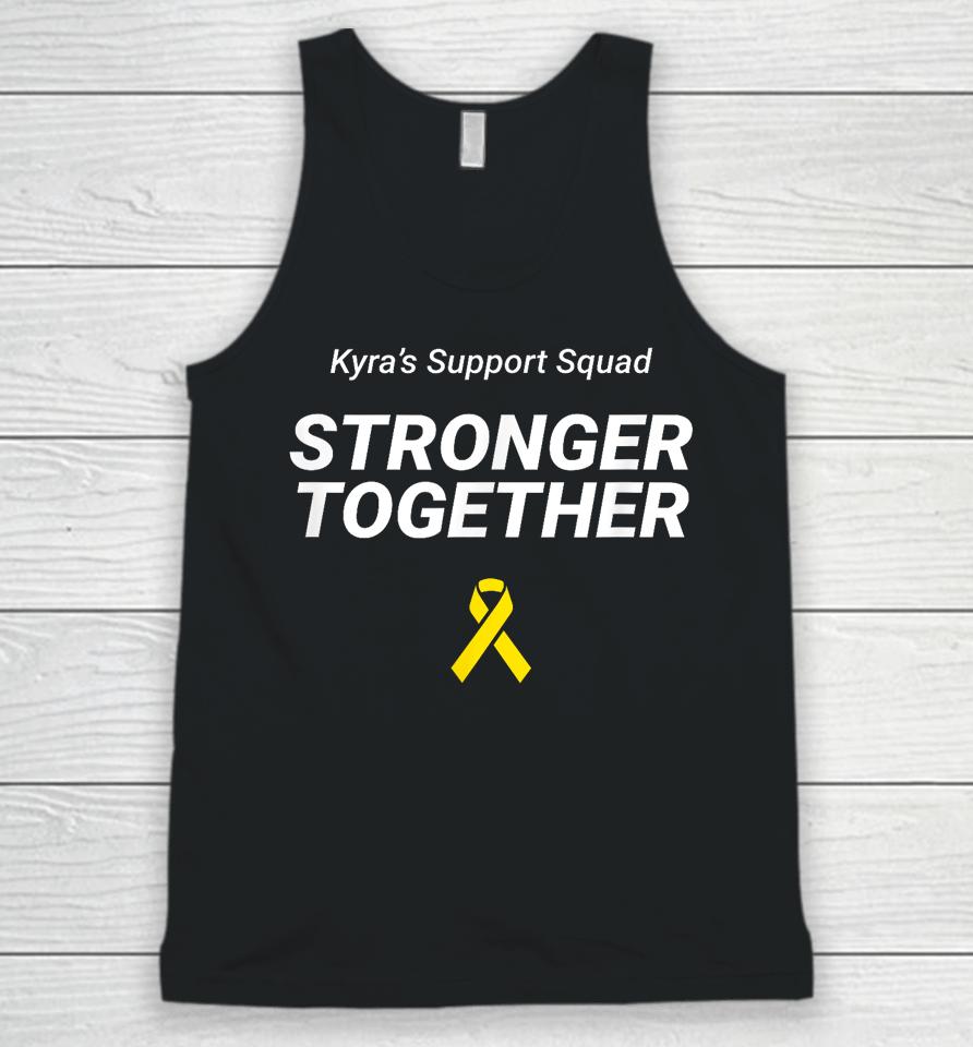 Kyra's Support Squad Stronger Together Unisex Tank Top