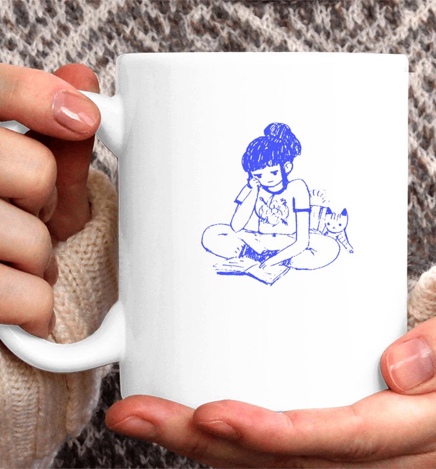 La Dispute Girl Reading Coffee Mug
