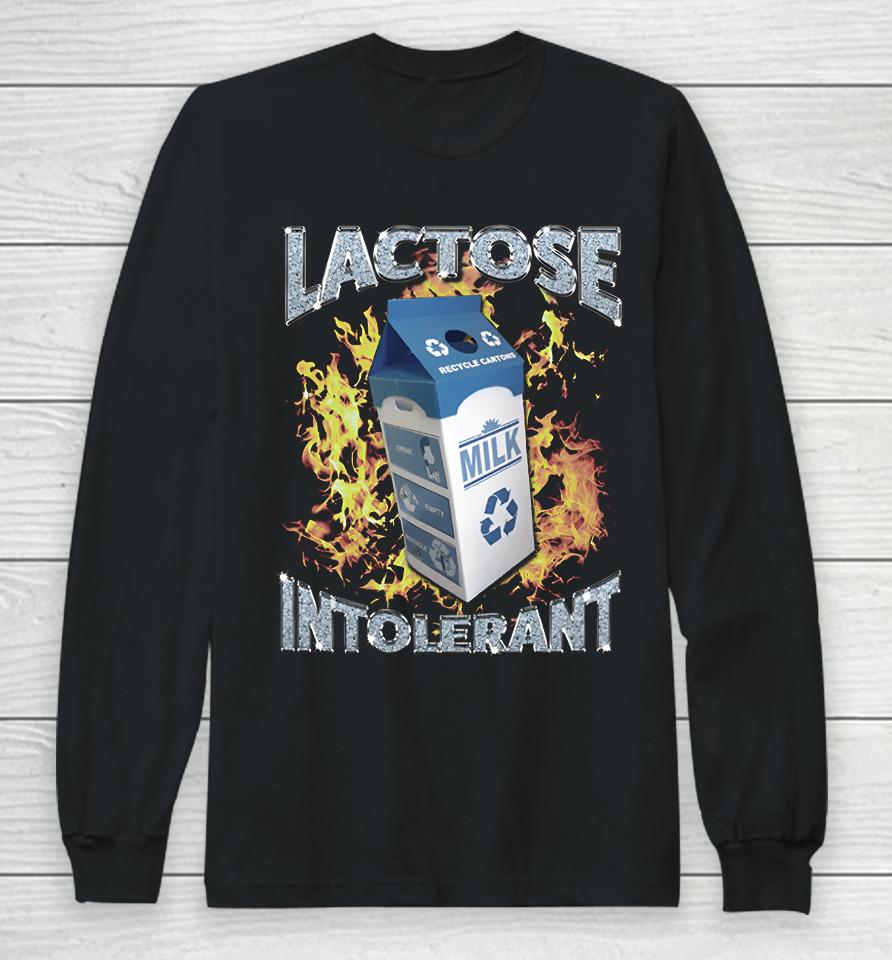 Lactose Intolerant Long Sleeve T-Shirt