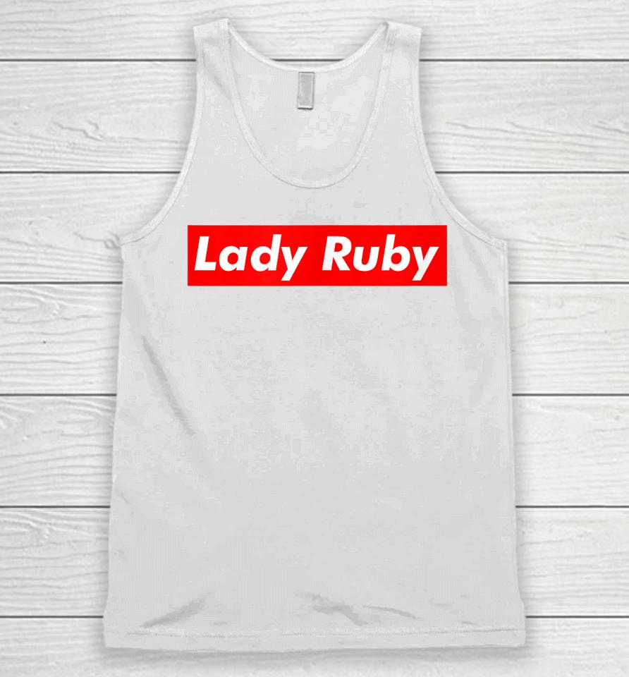 Lady Ruby Shirt I Stand With Lady Ruby Freeman Unisex Tank Top