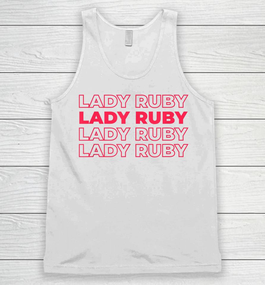Lady Ruby Shirt I Stand With Lady Ruby Freeman Unisex Tank Top