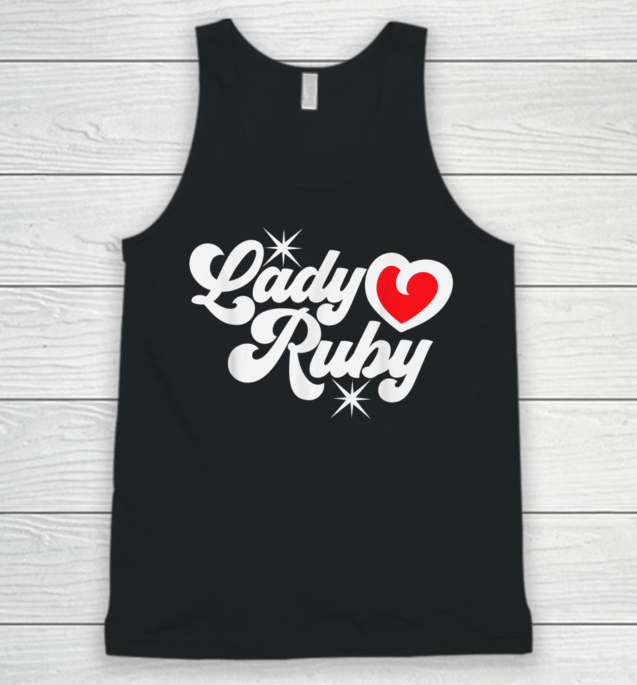 Lady Ruby Unisex Tank Top