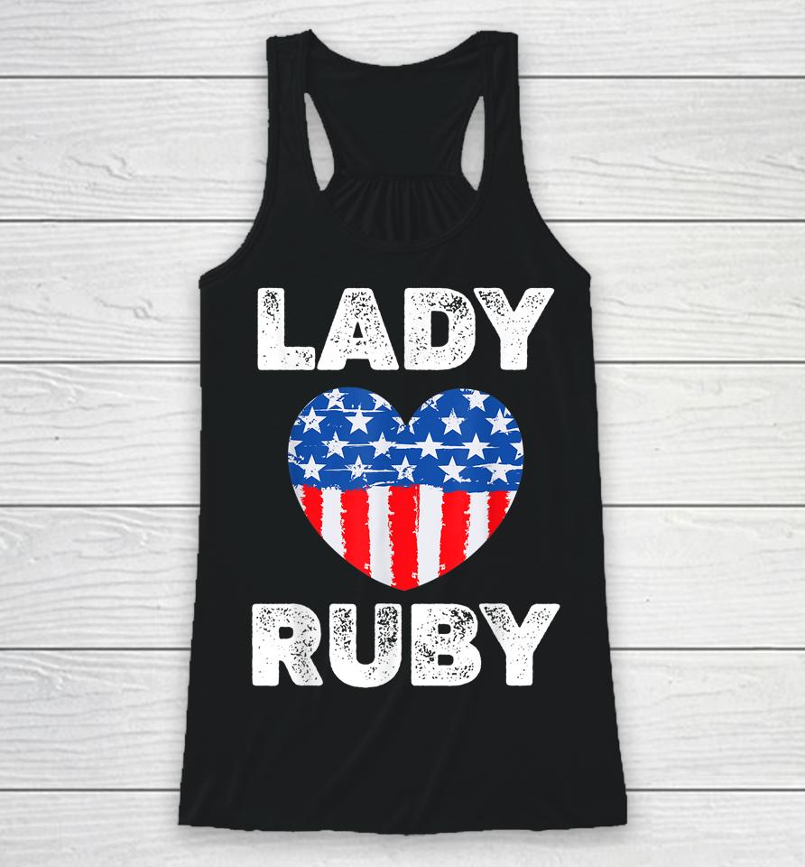 Lady Ruby Racerback Tank