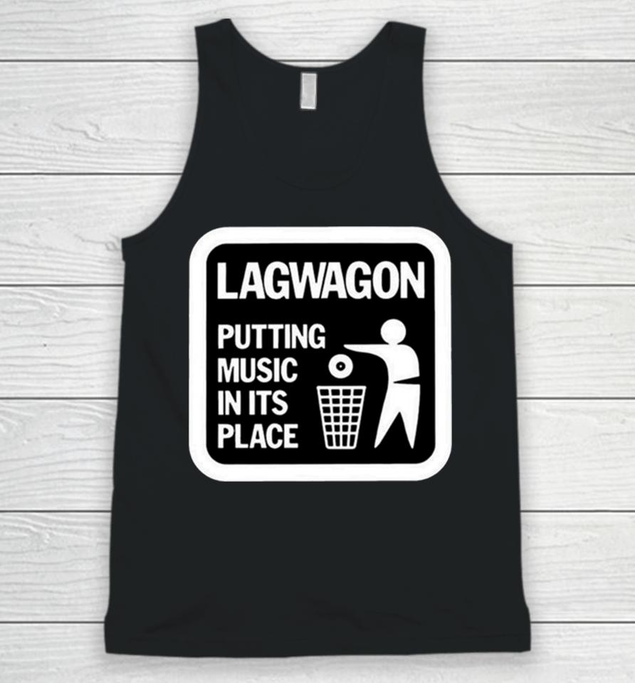 Lagwagon Putting Music In Its Place Unisex Tank Top