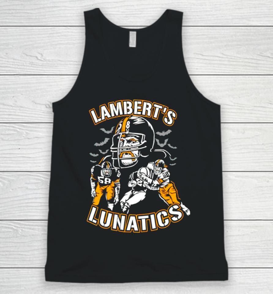 Lamberts Lunatics Pittsburgh Steelers Unisex Tank Top