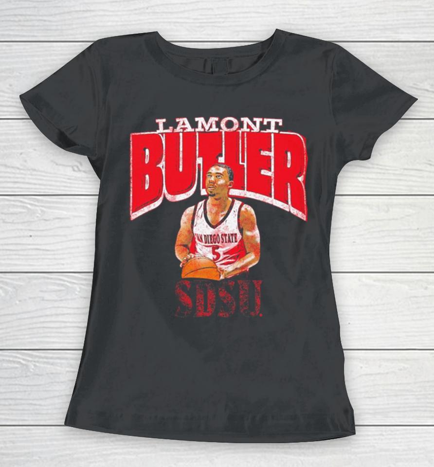 Lamont Butler Gametime Sdsu Women T-Shirt