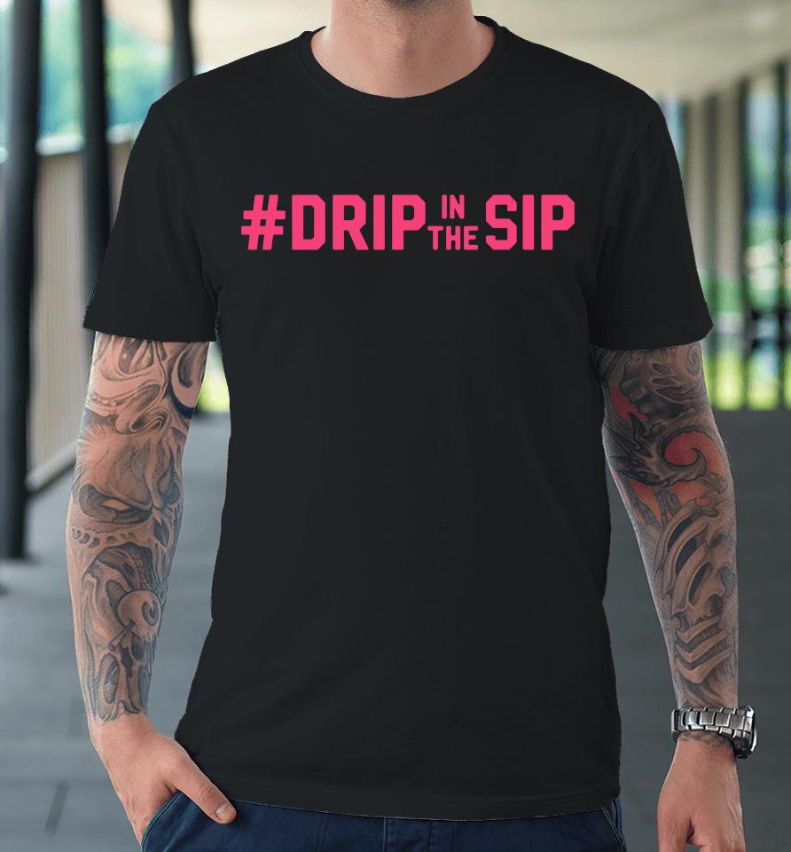 Lane Kiffin Drip In The Sip Ole Miss Football Premium T-Shirt