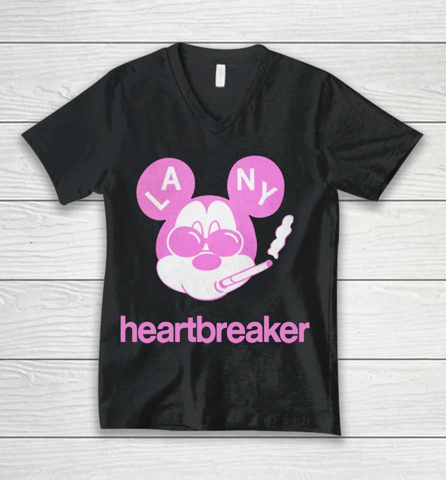 Lany Merch Heartbreaker Unisex V-Neck T-Shirt