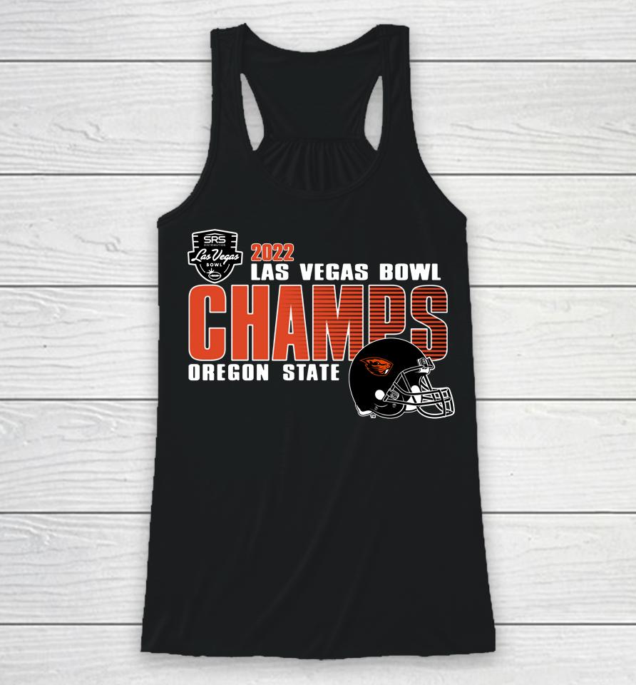 Las Vegas Bowl Champions Oregon State Beavers 2022 Racerback Tank