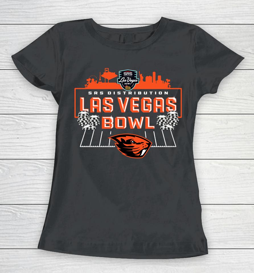 Las Vegas Bowl Shop Oregon State Las Vegas Bowl Royal 2022 Women T-Shirt