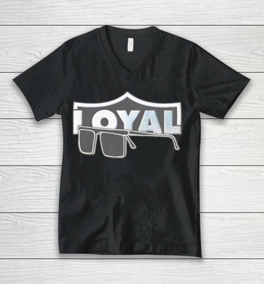 Las Vegas Raiders Forever Loyal Unisex V-Neck T-Shirt